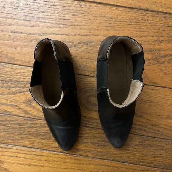 Nisolo Heeled Chelsea Boot Black Sz 8.5 - Picture 2 of 4